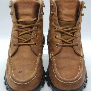 Justin Women's Brown Chukka Leather Lace-Up Hiking Boots # L0999 Size 8.5 M